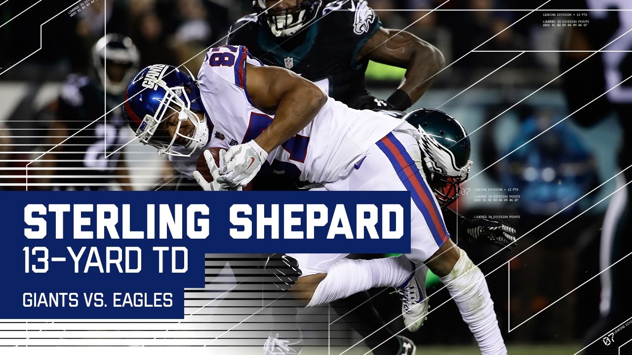 Sterling Shepard Shakes Jenkins to Cut Eagles Lead! | Giants vs. Eagles | NFL Week 16 Highlights