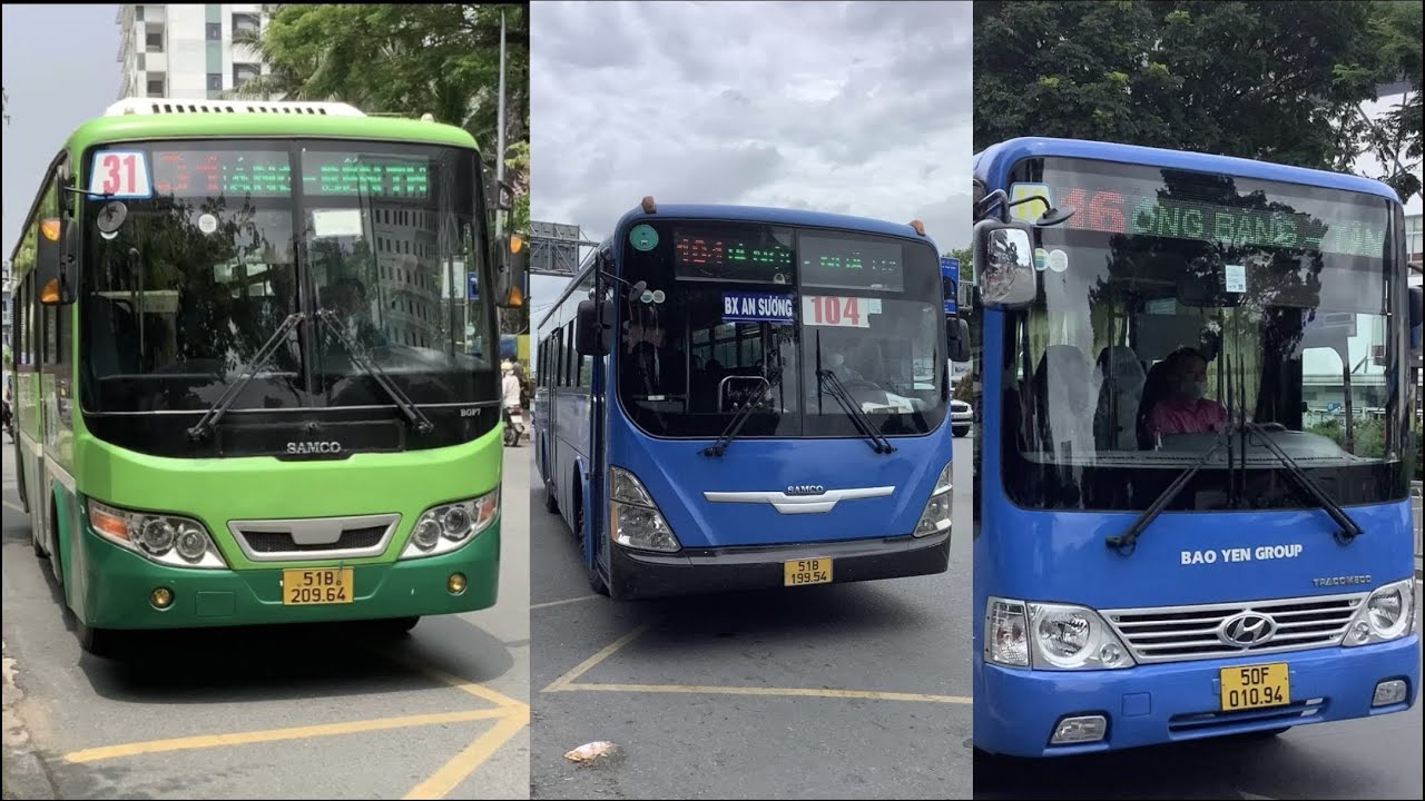 Riding the 31,104,16 to Aeon Mall Tan Phu Celadon