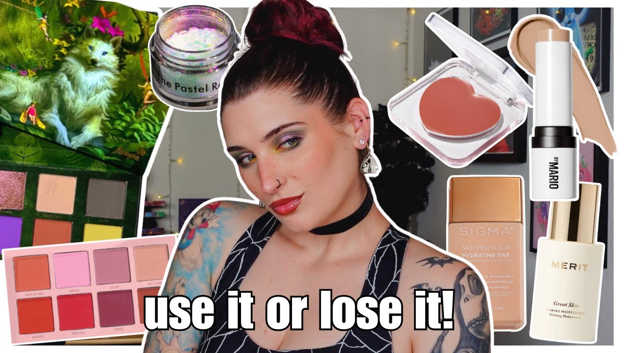 use it or lose it! | revisiting makeup + decluttering