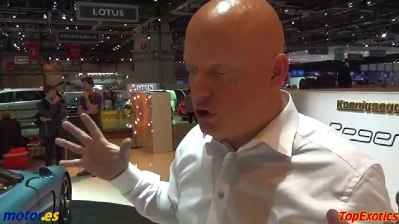 Koenigsegg Regera Explained by Christian von Koenigsegg - 2015 Geneva Motor Show