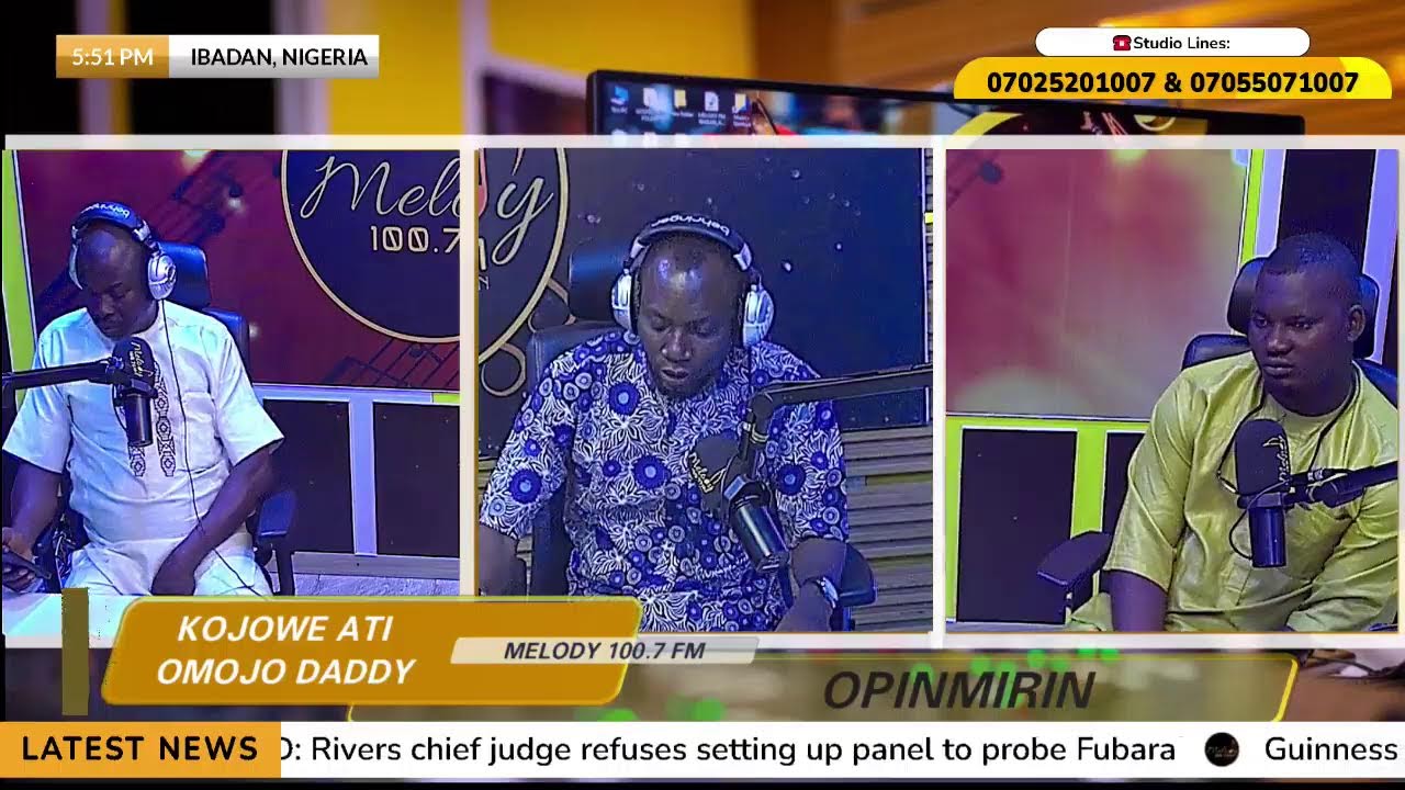 ''OPINMIRIN'' PELU KOJOWE ATI OMOJO DADDY