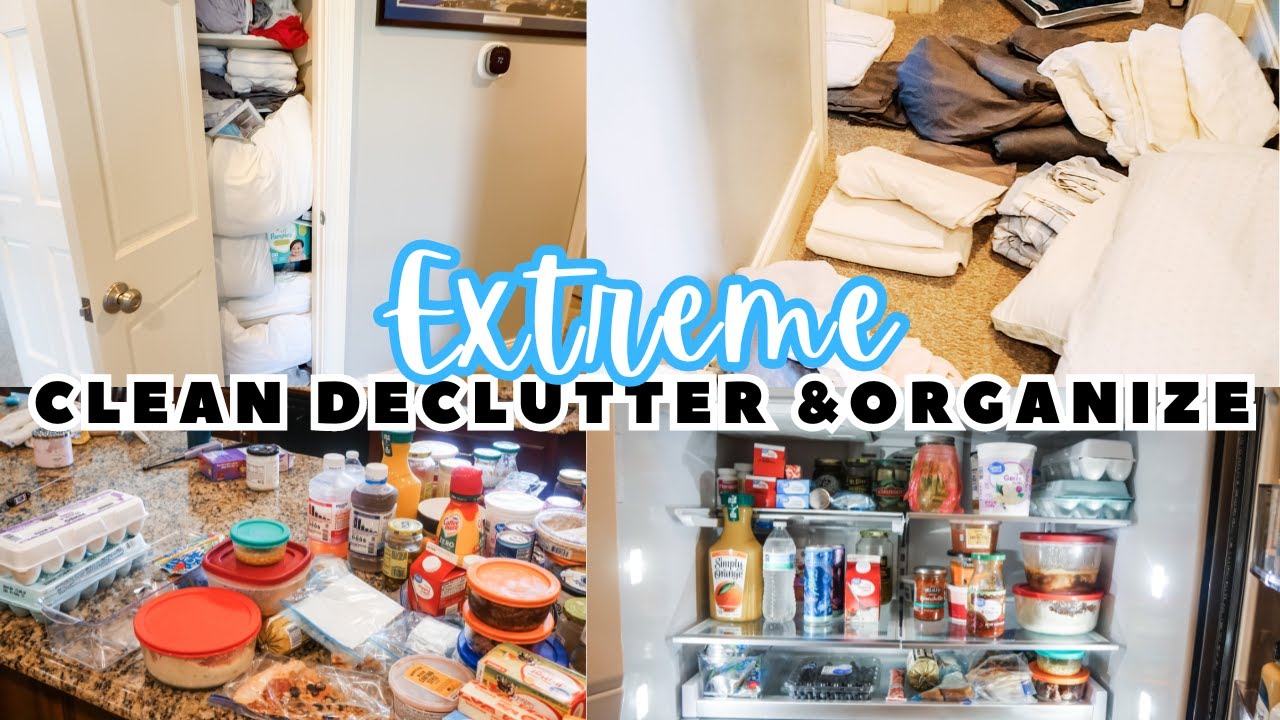✨NEW✨ EXTREME CLEAN DECLUTTER AND ORGANIZE | CLEAN WITH ME | CLOSET ORGANIZATION | Ana Wiggins
