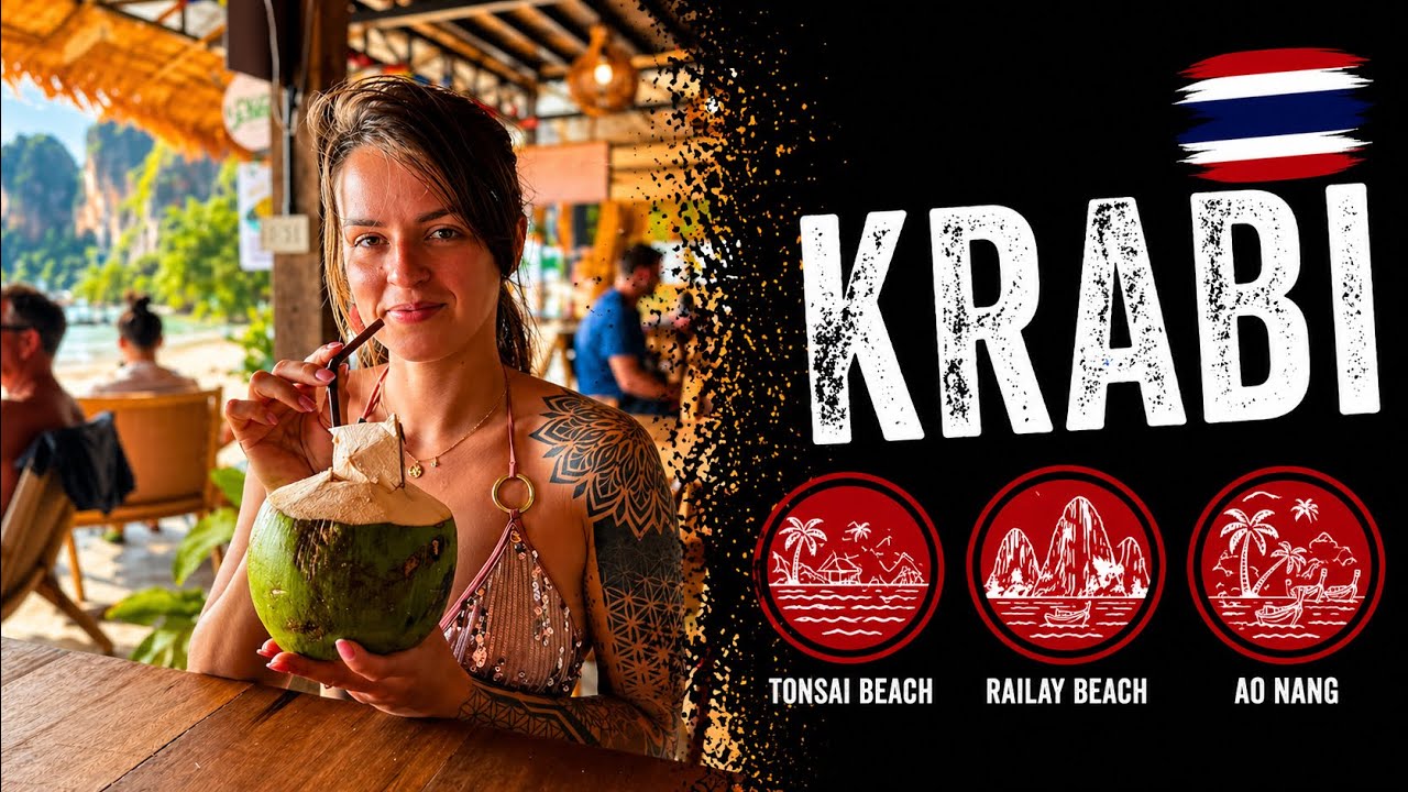 KRABI 2025 - TONSAI / AO NANG / RAILAY BEACH
