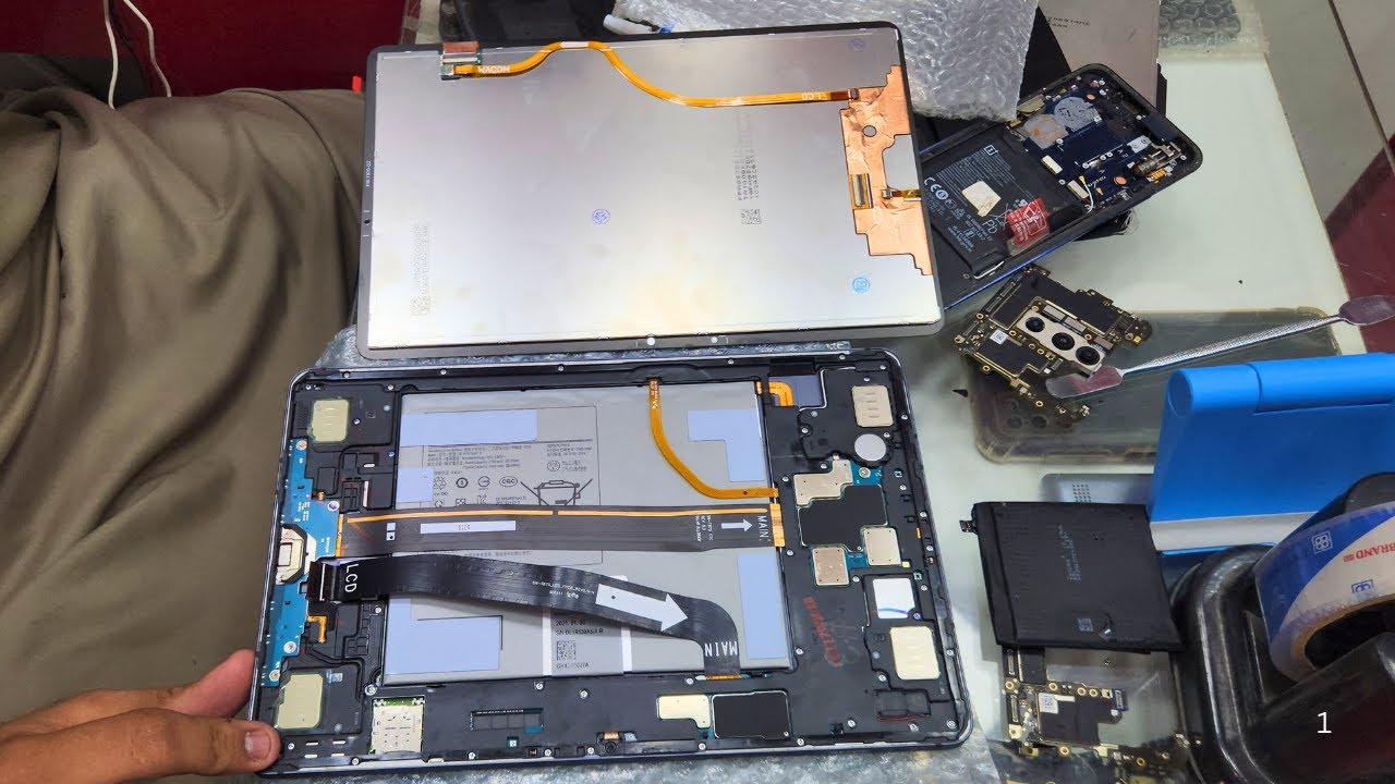Samsung Galaxy Tab S7 / S7+ LCD & Touch Screen Replacement | Full Repair & Restoration Guide