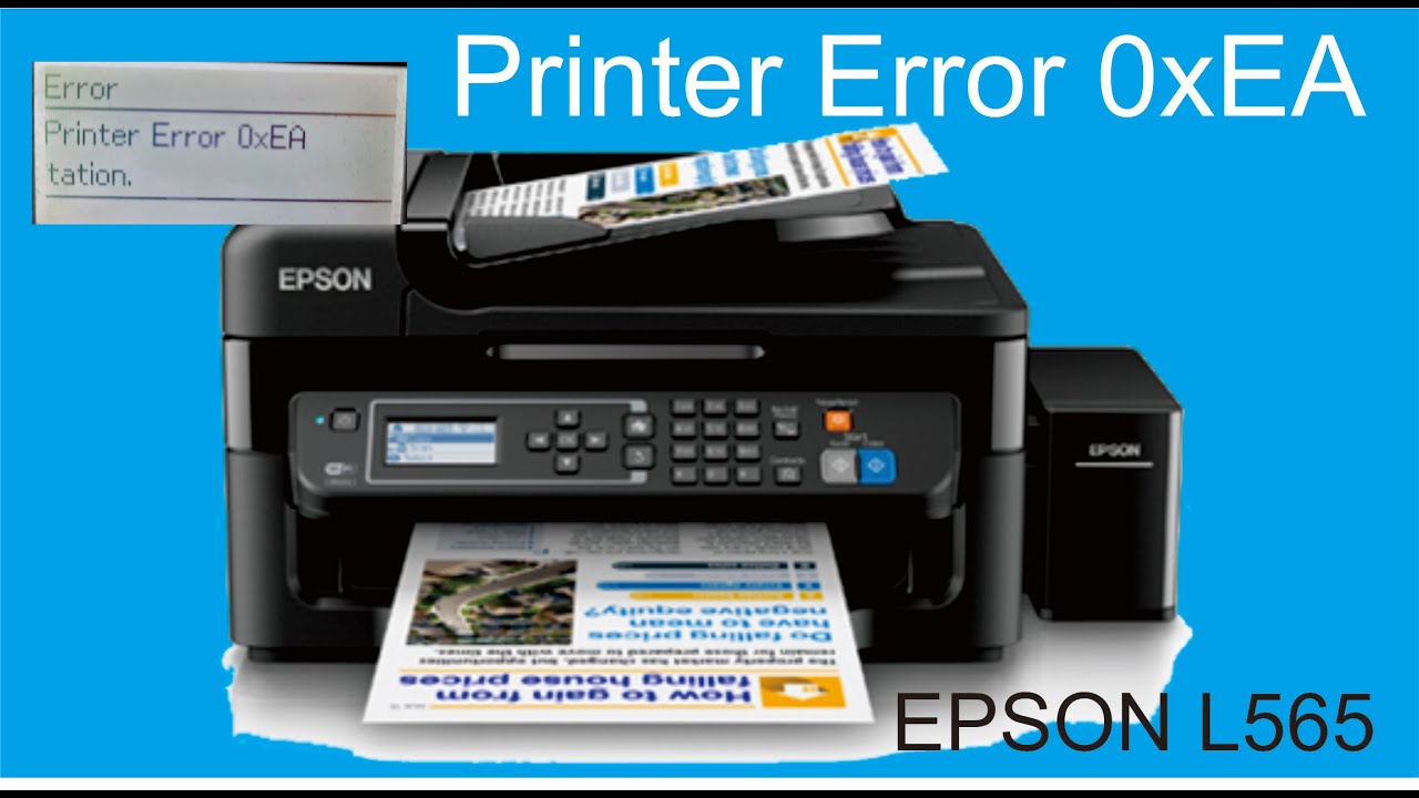 Epson L565 Error 0xEA