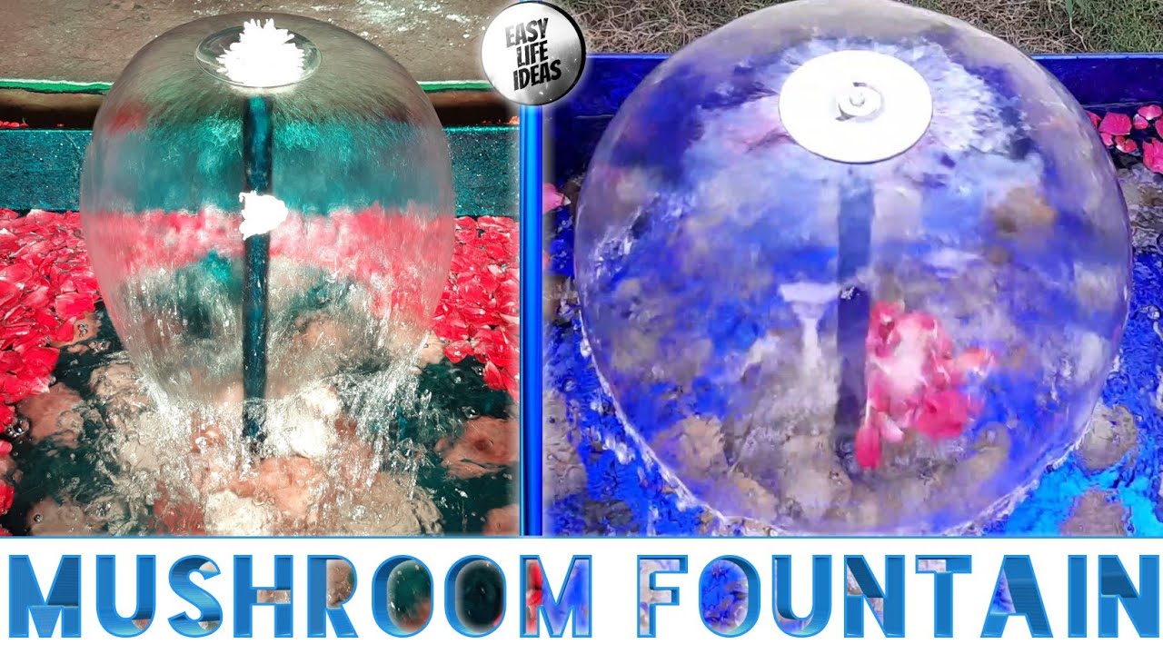 How to make Mushroom Fountain (120 Rs. Only)