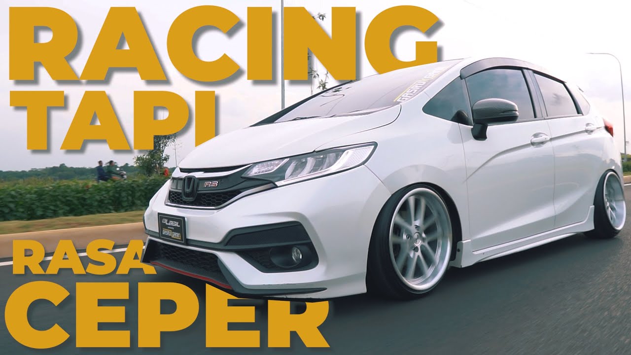 Review Modifikasi Ceper Honda Jazz GK5 | Modif Antara Stance dan Racing |Lawan Berat Toyota Yaris ??