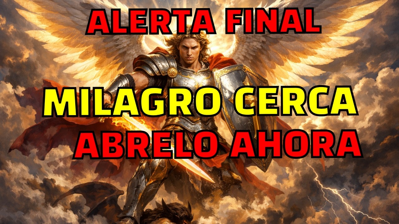 ⚠️MIGUEL: MILAGRO CERCA | NO LO IGNORES - ABRELO AHORA MISMO⚠️