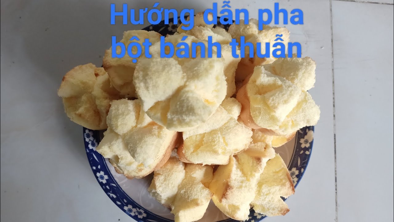 hướng dẫn pha bột bánh thuẫn . với khuôn điện minh xuyên. 0907204516
