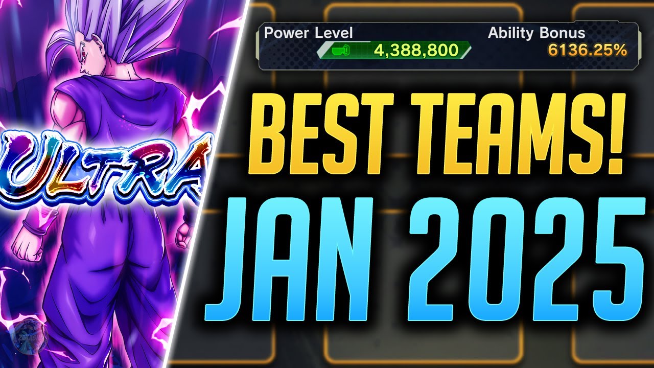 ULTRA BEAST GOHAN! Top 5 BEST TEAMS of the Month! January 2025 (Dragon Ball Legends)