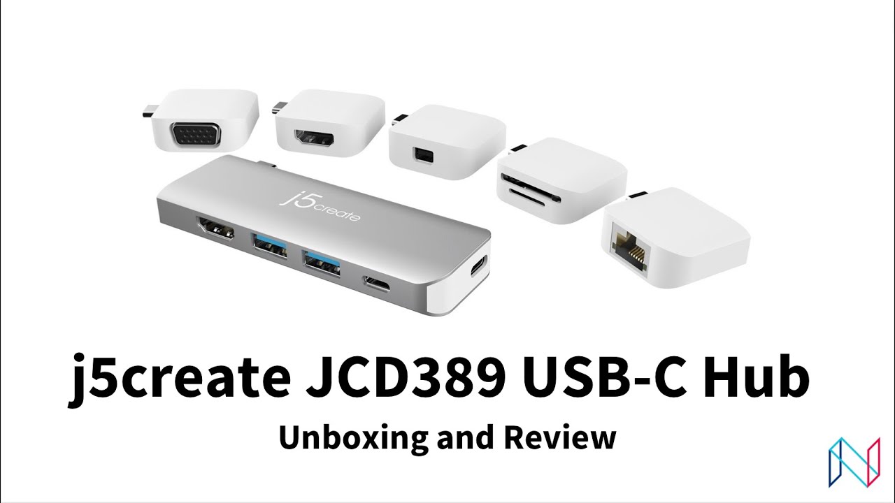 Unboxing and Reviewing j5create's MacBook USB-C Modular Hub