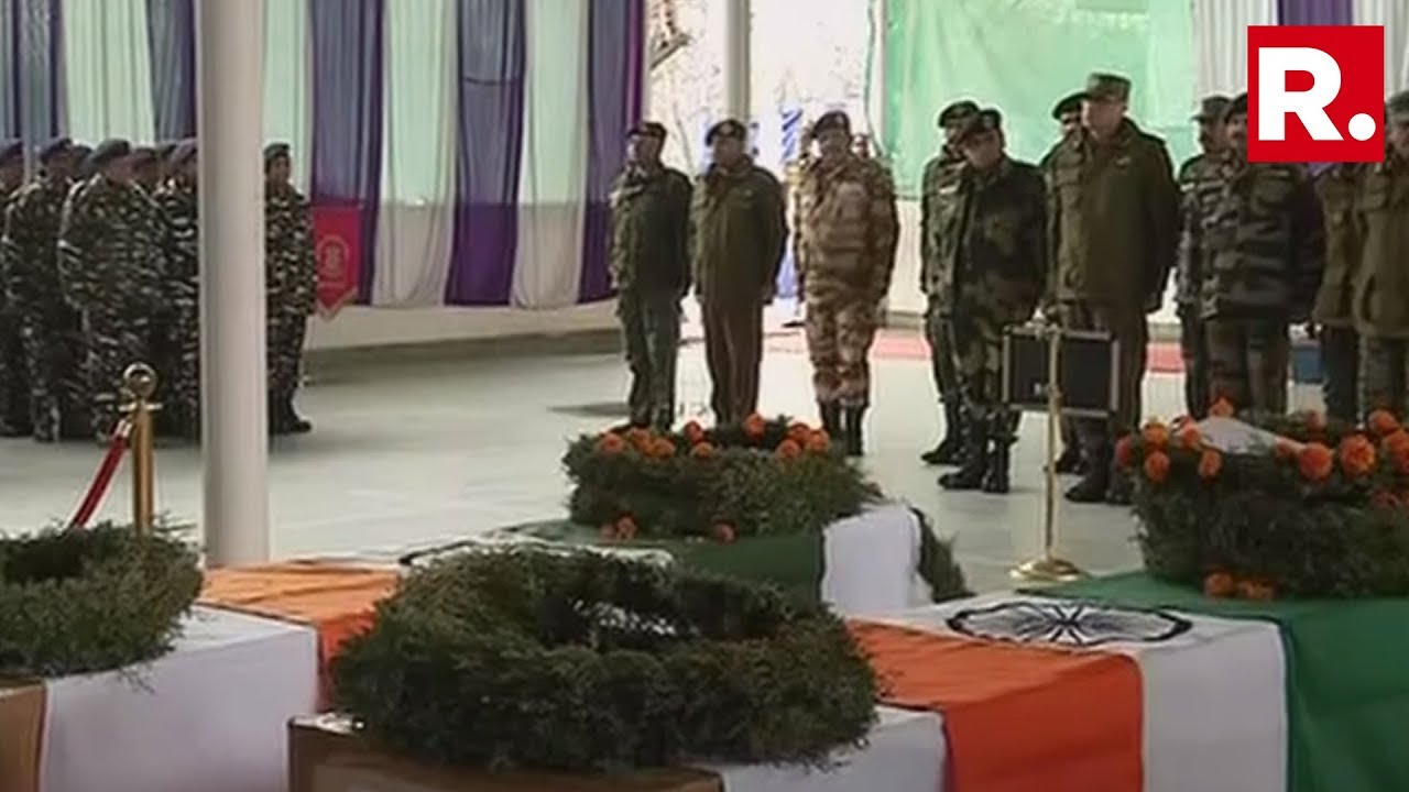 Wreath Laying Ceremony Of Inspector Pintu Kumar And Constable Vinod Kumar