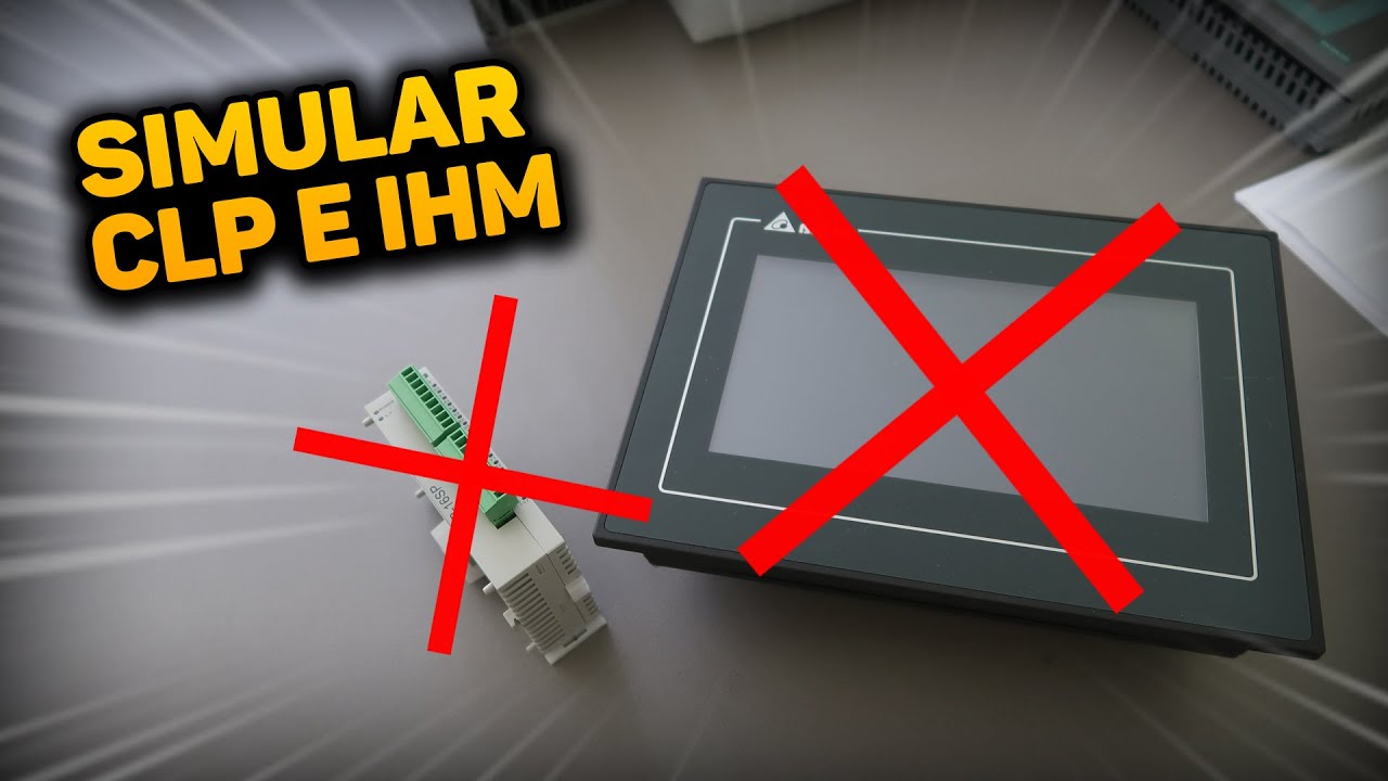 Como Trabalhar CLP e IHM em Conjunto Sem Ter os Equipamentos!