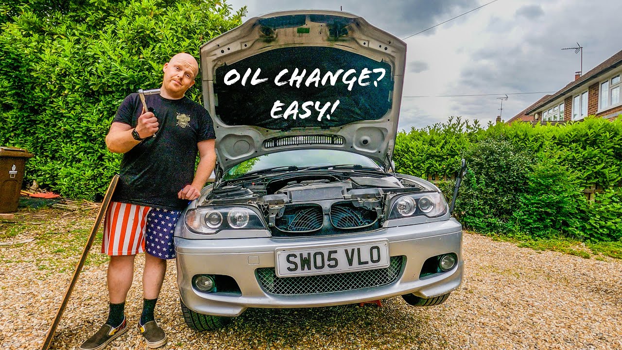 E46 BMW 325ci Oil Change? EASY!