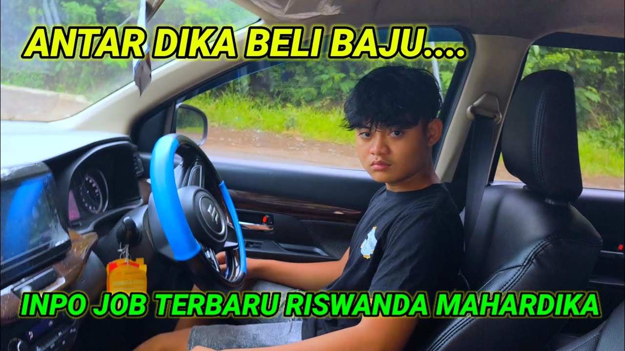 Info job terbaru riswanda Mahardika, antar dika poter muter2 cari baju yg pas