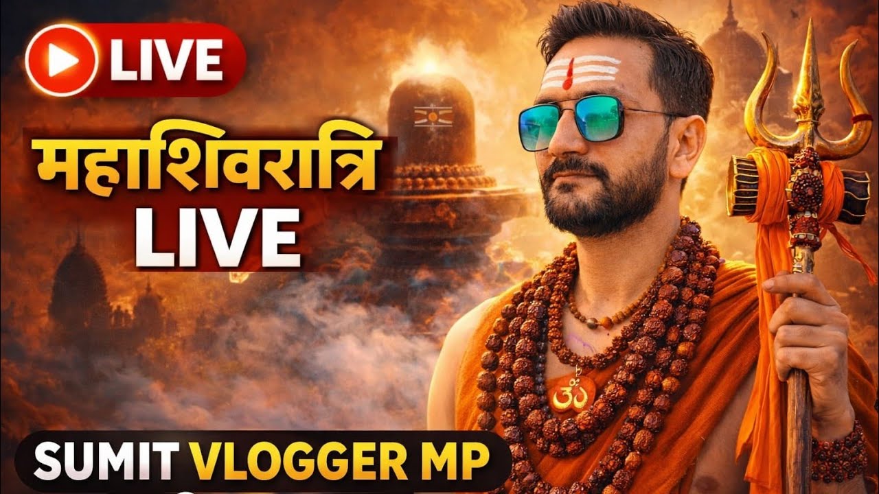 🕉️ भोलेनाथ की भक्ति में LIVE 🔱 | महाशिवरात्रि महापर्व | Sumit Vlogger mp
