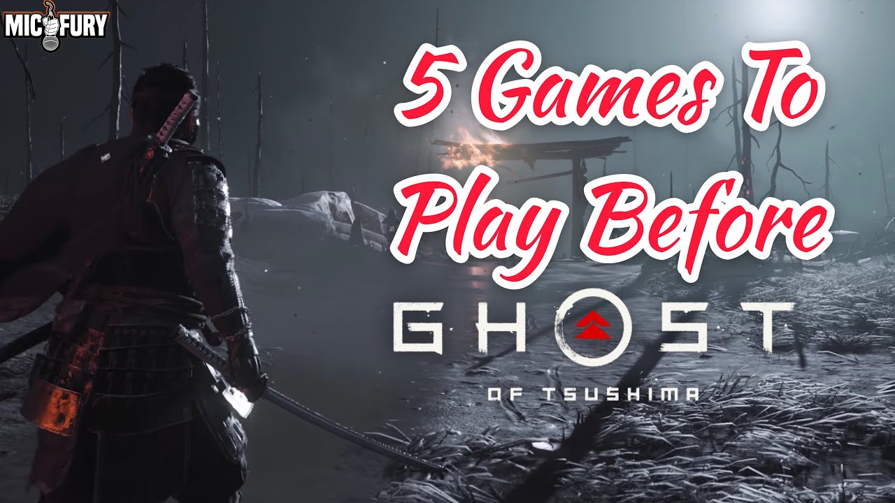 5 Games To Play Before - Ghost Of Tsushima (Open World Samurai Game)