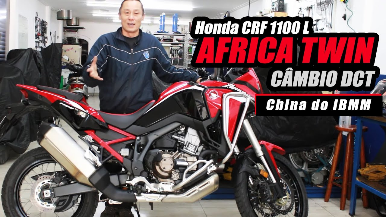 Honda CRF 1100L &Aacute;frica Twin c&acirc;mbio DCT - China do IBMM explica tudo!