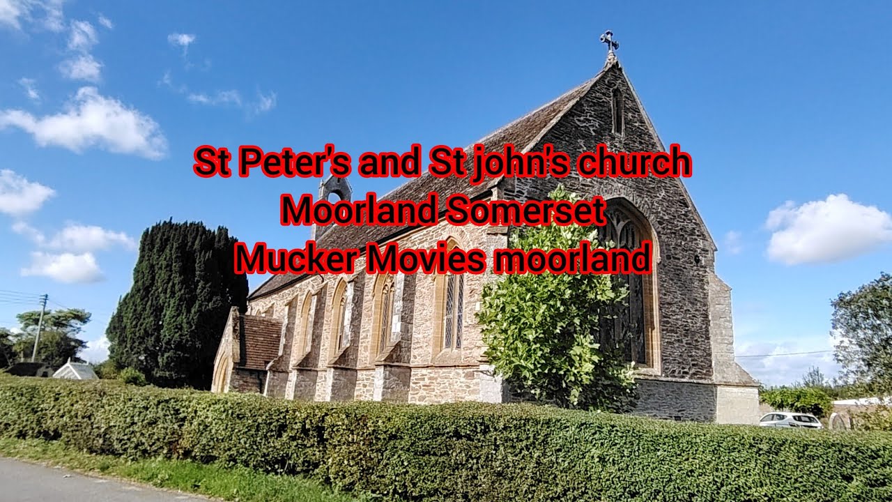 Church of St Peter's Moorland Somerset. Mucker Movies 