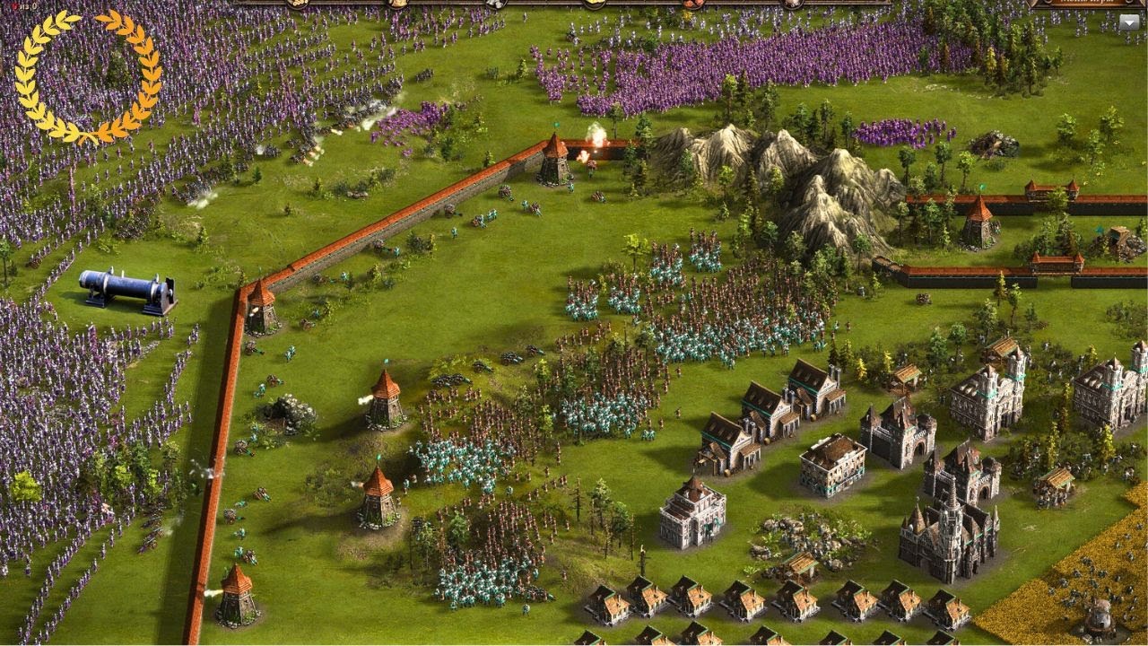 ТОП игроки штурмуют крепость Казаки 3 рейтинг🏆😼🏹🏰😼💣
