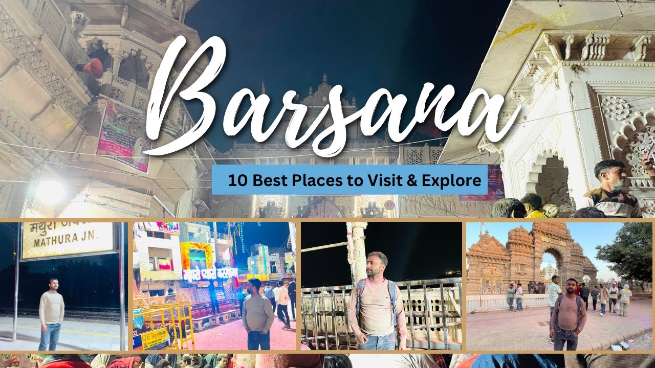 🕊️World Famous Barsana Holi 2026 | Radha Rani Temple Barsana | Full Vlog 🎨