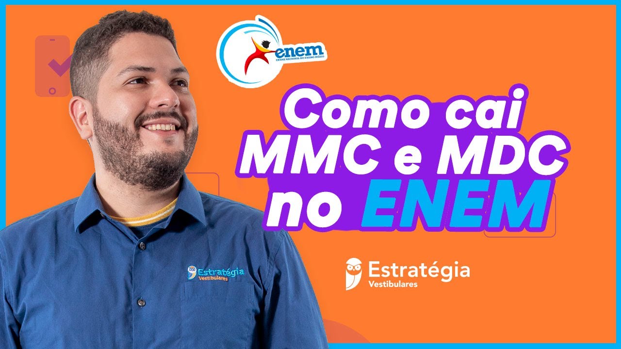 3 Questões do ENEM  de MMC e MDC | Aprendendo Matemática do Zero