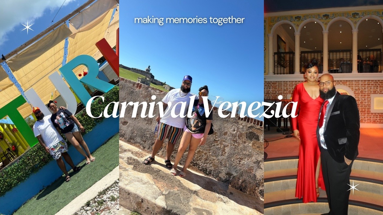 We Went On A 7 day Cruise | Carnival Venezia | Grand Turks, San Juan, Puerto Rico