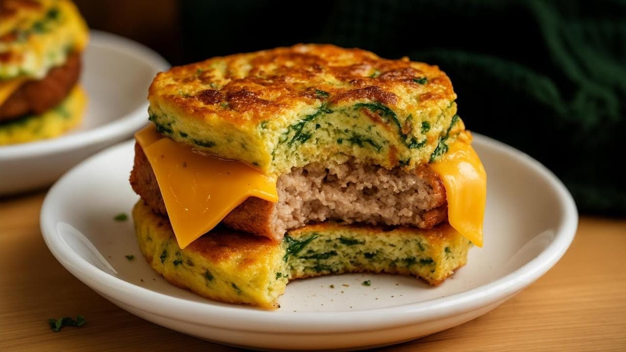 Keto Eggwiches [Low Carb Breakfast Sandwich For Weight Loss] | Keto Recipe