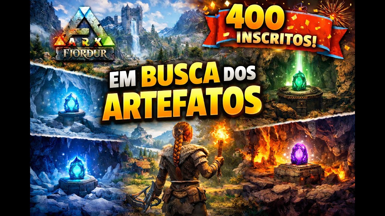 LIVE 400 INSCRITOS - FJORFUR ARK EVOLVED