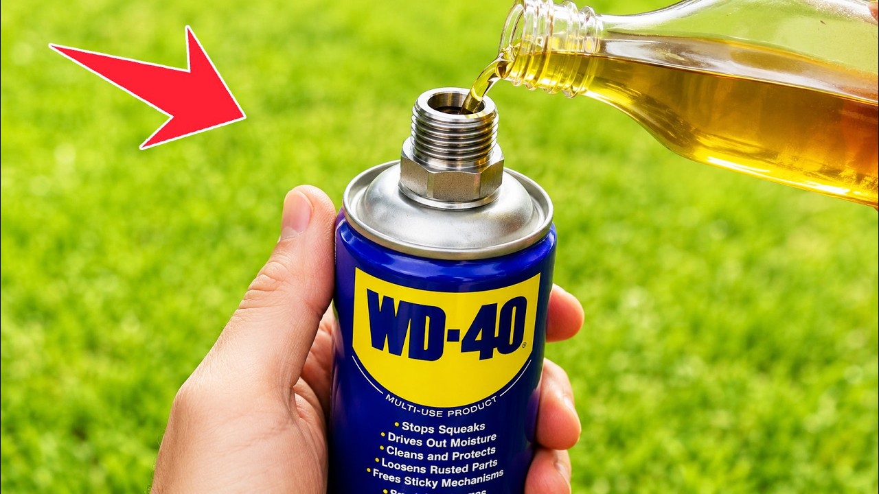 Этот трюк с заправкой WD-40 никогда не предназначался для распространения &mdash; производители его вознен