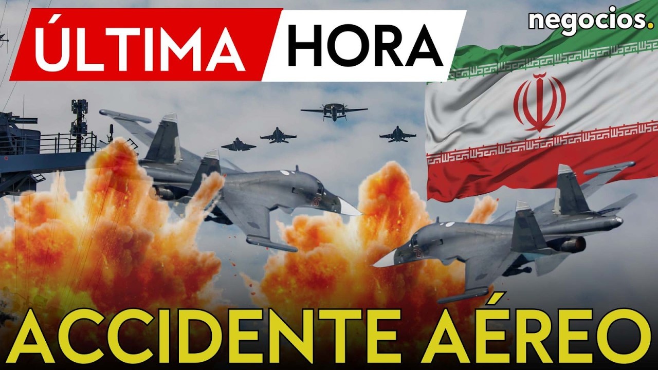 ÚLTIMA HORA | Se estrella un caza F-4 de Irán cerca de la base aérea de Nozheh y muere el piloto