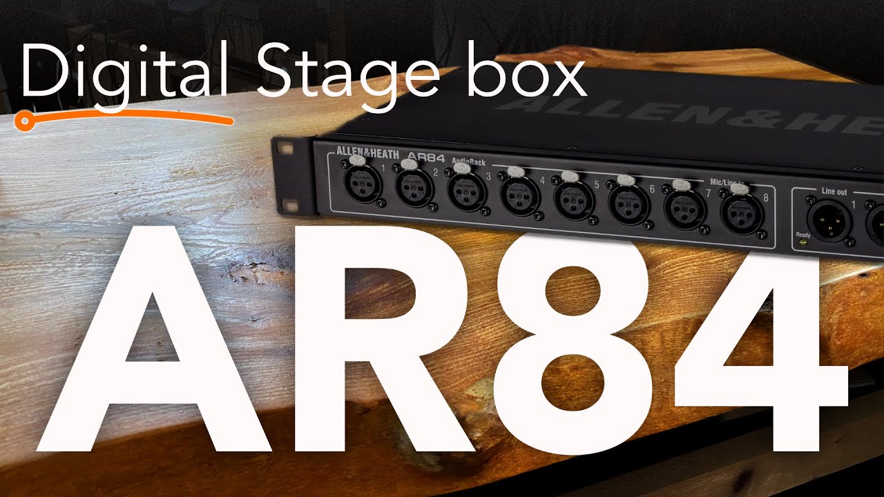 Обзор цифрового сценического блока Allen & Heath AR84