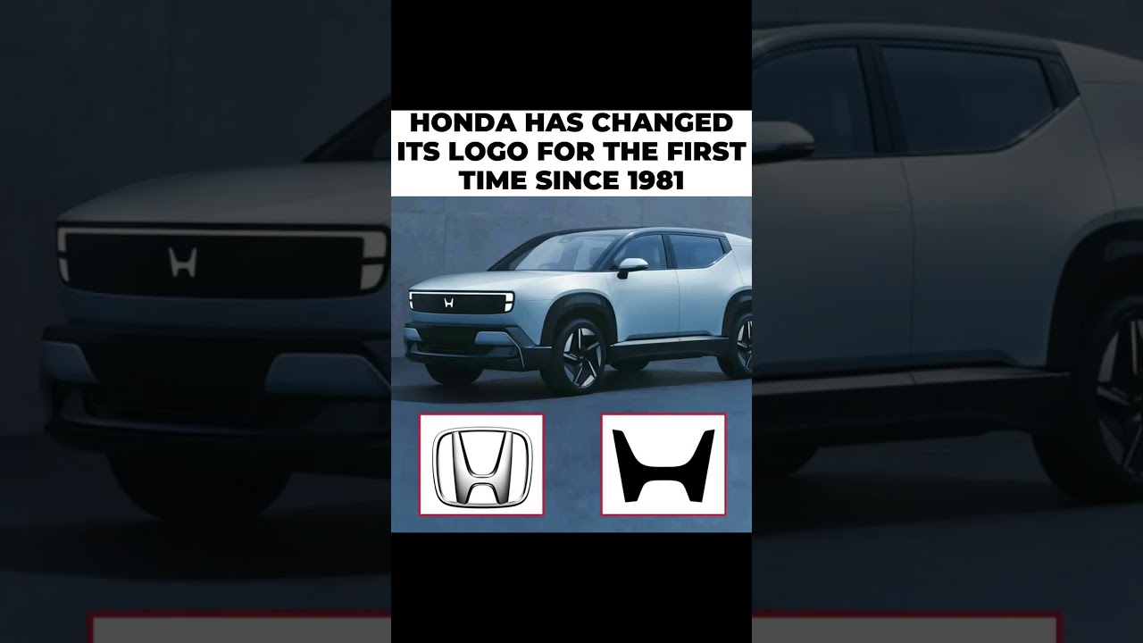 Honda Has Changed Its Logo For The First Time Since 1981! Comment What You Guys Think!