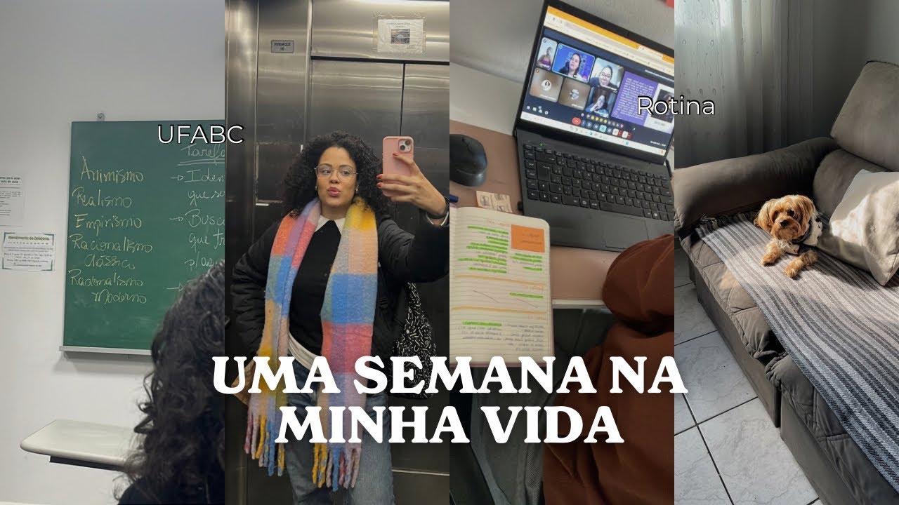 Rotina na UFABC, fiquei doente, papo sobre marketing, material para estudos e mais! - Vlog da semana