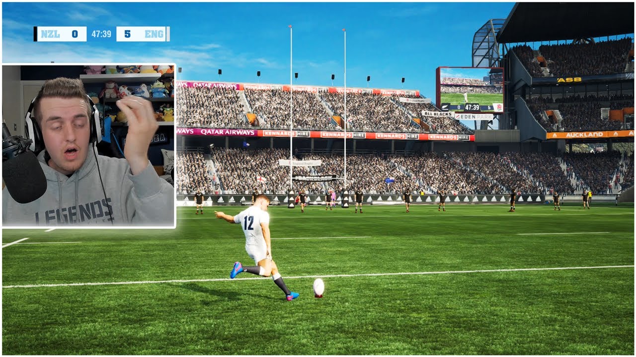 МАТЧ-РЕВАНШ, КОТОРЫЙ СОСТОЯЛСЯ...! Игровой процесс Rugby Challenge 4 для PS5 (реванш между Англие...