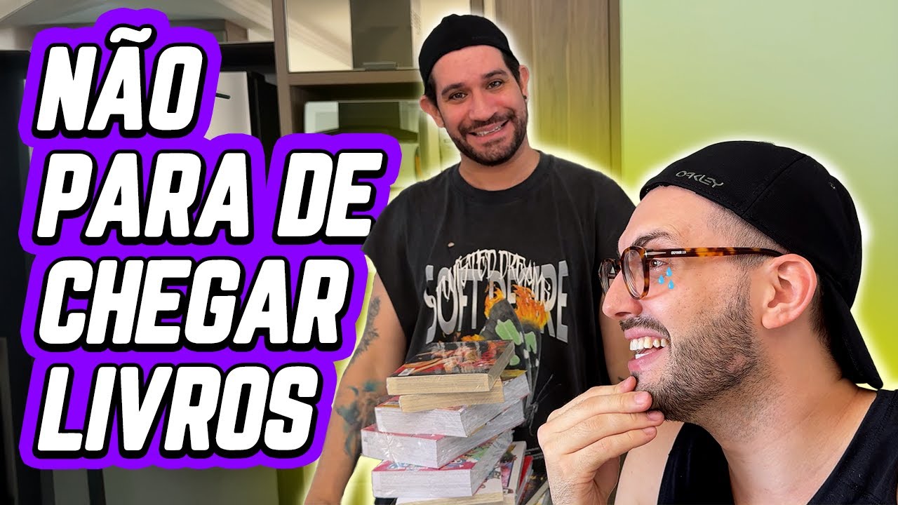 VLOG - AUMENTANDO A COLEÇÃO DE LIVROS E MANGÁS DO RAFA