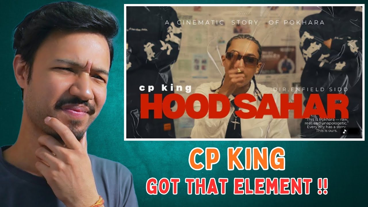 Young raw talent !! CP KING - HOOD SAHAR | Reaction video