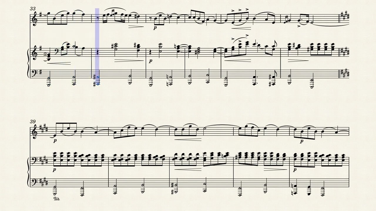 Goltermann Op43  1  Rêverie for Flute and Piano