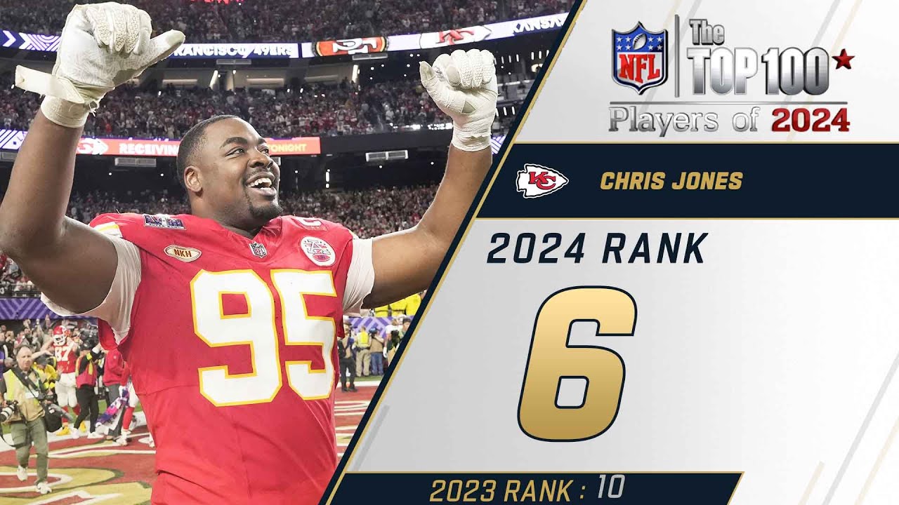 6: Chris Jones (DT, Chiefs) | Top 100 Players of 2024