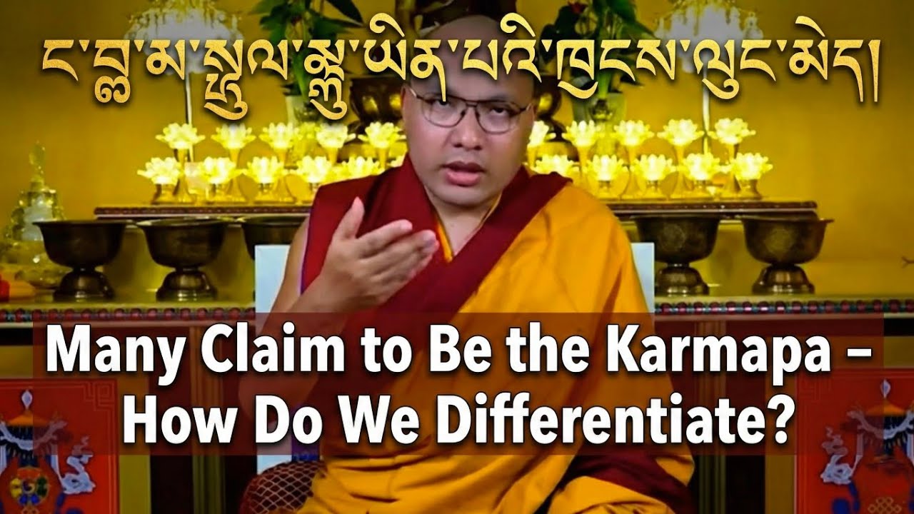 ང་བླ་མ་སྤྲུལ་སྐུ་ཡིན་པའི་ཁུངས་ལུང་མེད། Many Claim to Be the Karmapa – How Do We Differentiate?