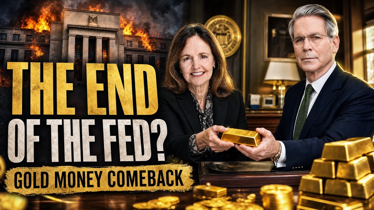 END THE FED: Bessent just signed the Federal Reserve death certificate with who he just appointed