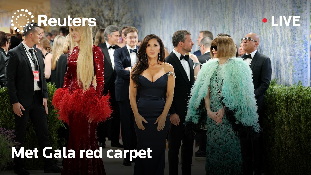 LIVE: Met Gala red carpet
