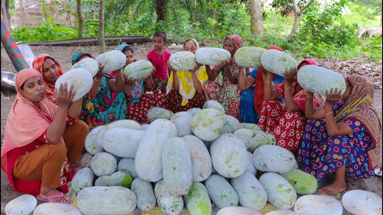 I Bet You Never Seen This Sweet Recipe Before - Ash Gourd Special Sweet By Village Women