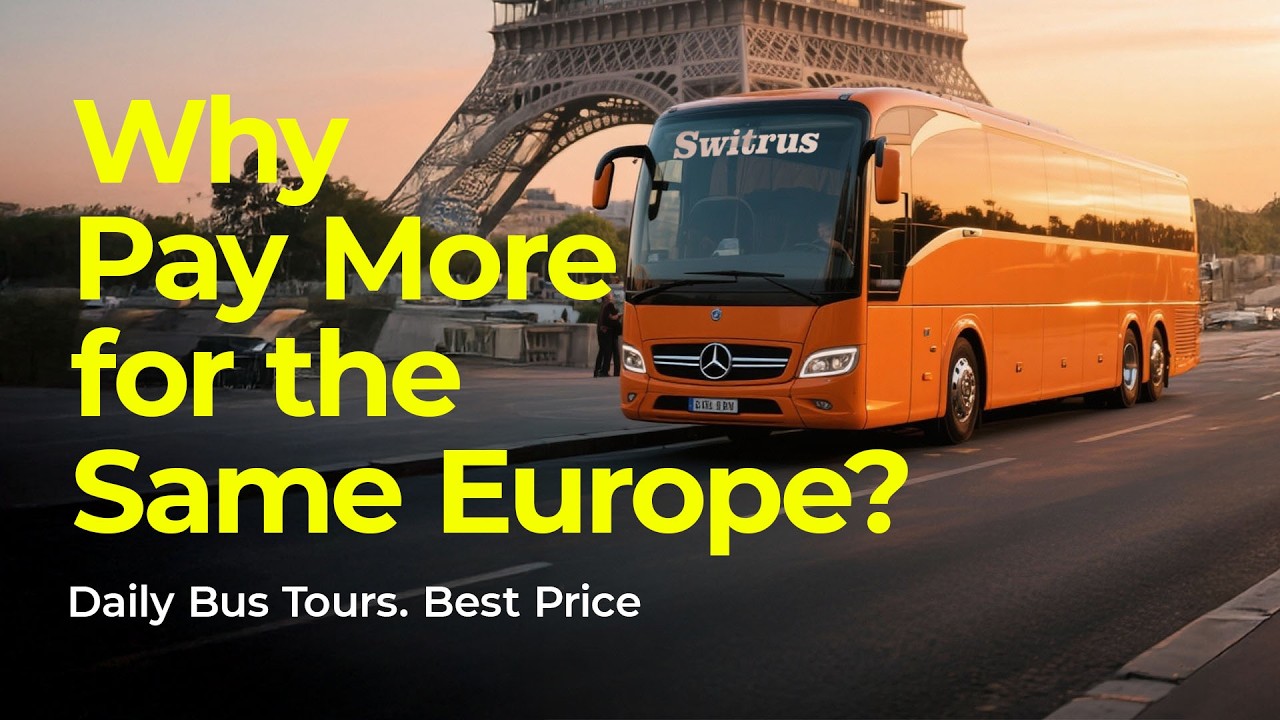 Best-Priced Daily Bus Tours for Travelers in Europe #switrusholidays #switrus