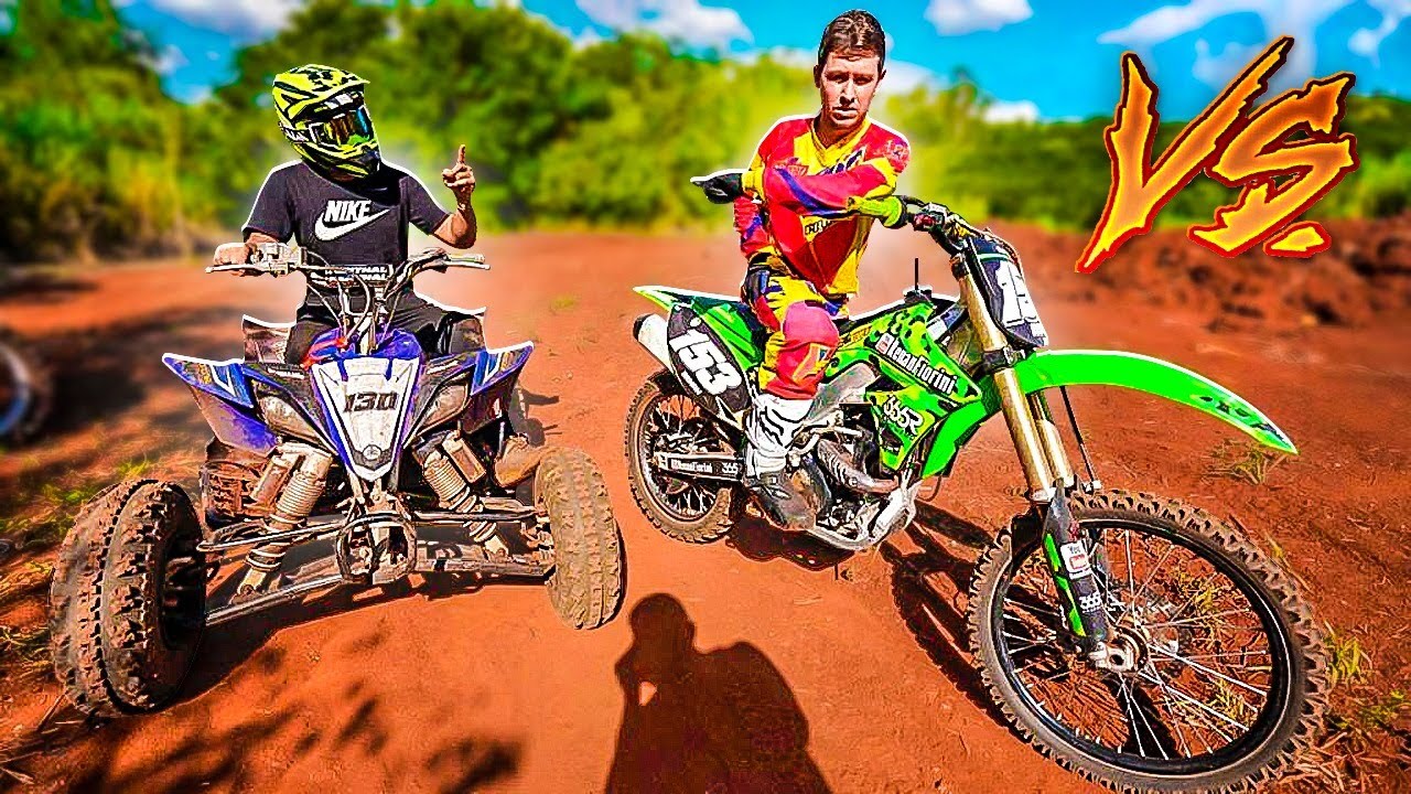 MOTOCROSS VS QUADRICICLO PROFISSIONAL