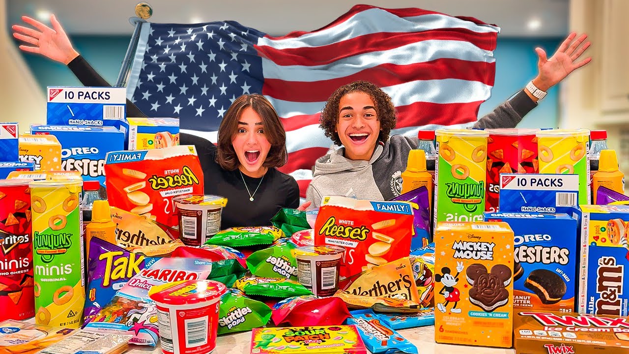 EXPERIMENTANDO COMIDAS BIZARRAS DOS ESTADOS UNIDOS !!!