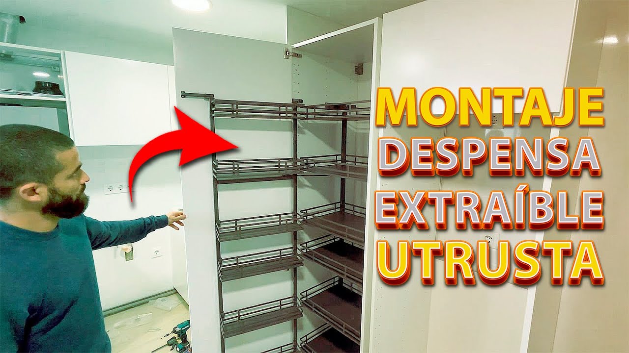 ¿Cómo MONTAR Despensa Extraíble (UTRUSTA) de IKEA? ✅