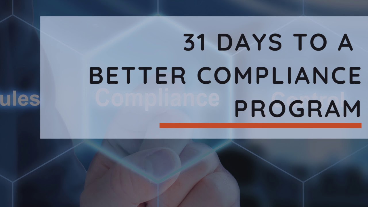 31 Days to a More Effective Compliance Program - Levels of due diligence