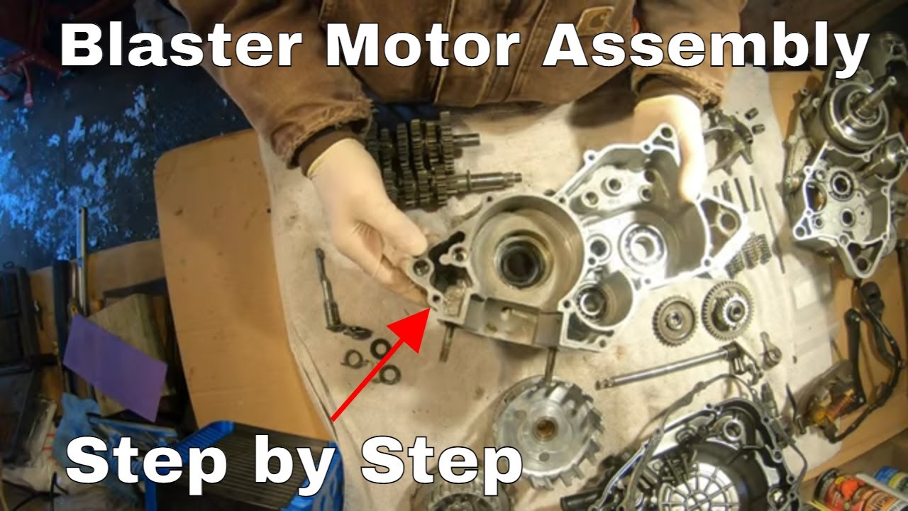 Worst ATV I Have Ever Seen! - How to Reassemble a Yamaha Blaster Bottom End Step by Step - Part 5