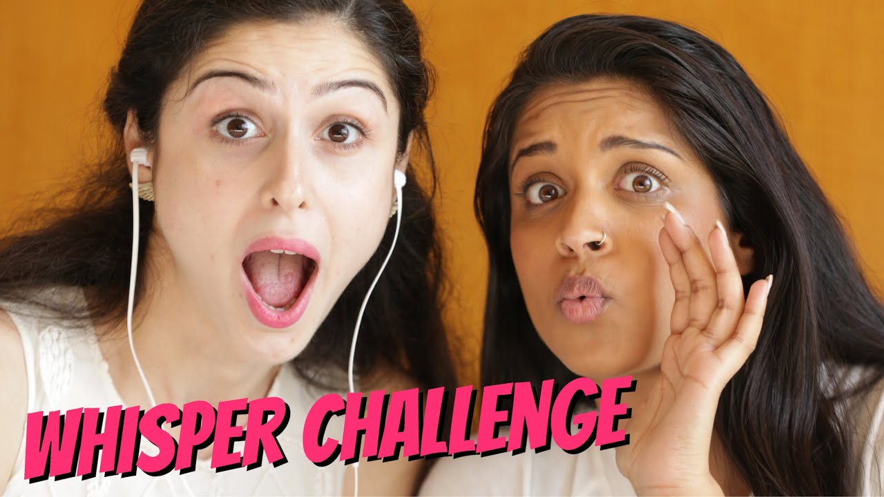 The Whisper Challenge With SUPERWOMAN!!!